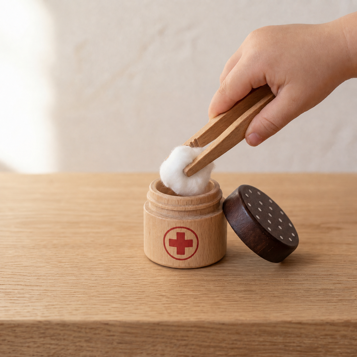 Wooden Doctor Kit — Pretend Play Medical Set for Kids
